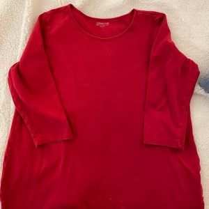 Coldwater Creek red tunic